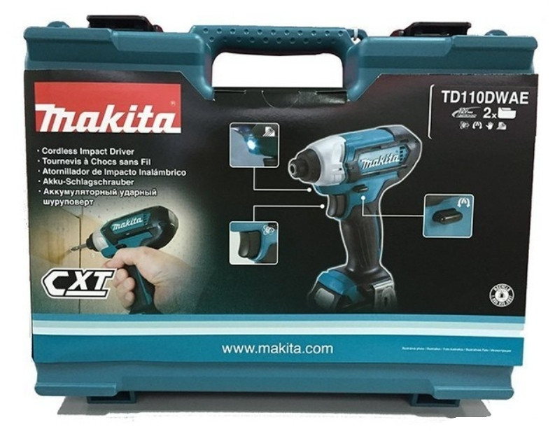 Винтовёрт Makita TD110DWAE Винтовёрт Makita TD110DWAE