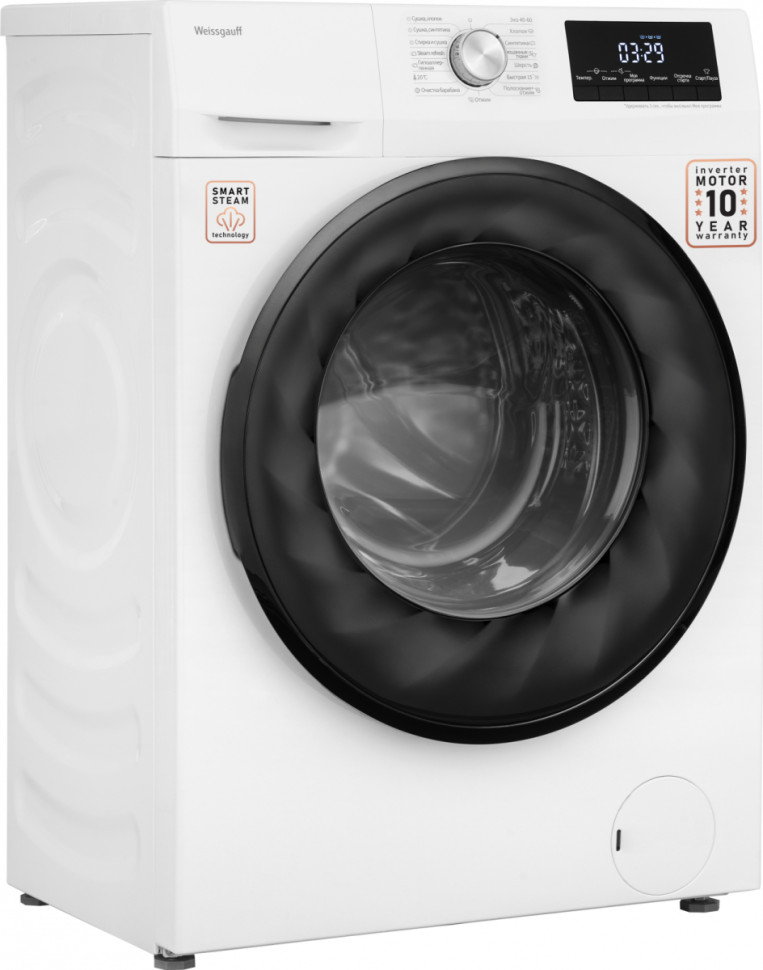 Стиральная машина Weissgauff WMD 6148 DC Inverter Steam Стиральная машина Weissgauff WMD 6148 DC Inverter Steam