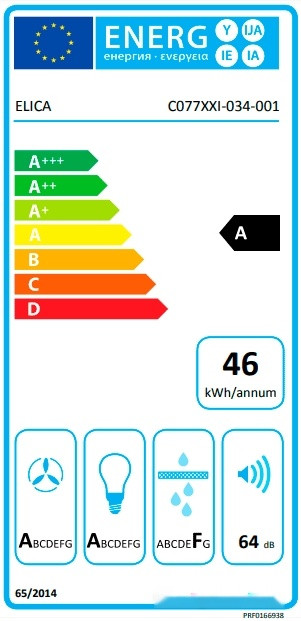 Вытяжка Elica Aplomb WH/A/60 PRF0166940