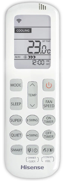 Кондиционер Hisense Silver Crystal Super DC Inverter R32 AS-13UW4RVETG01 (S) Кондиционер Hisense Silver Crystal Super DC Inverter R32 AS-13UW4RVETG01 (S)