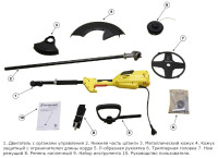 Электрический триммер Champion ET1200A