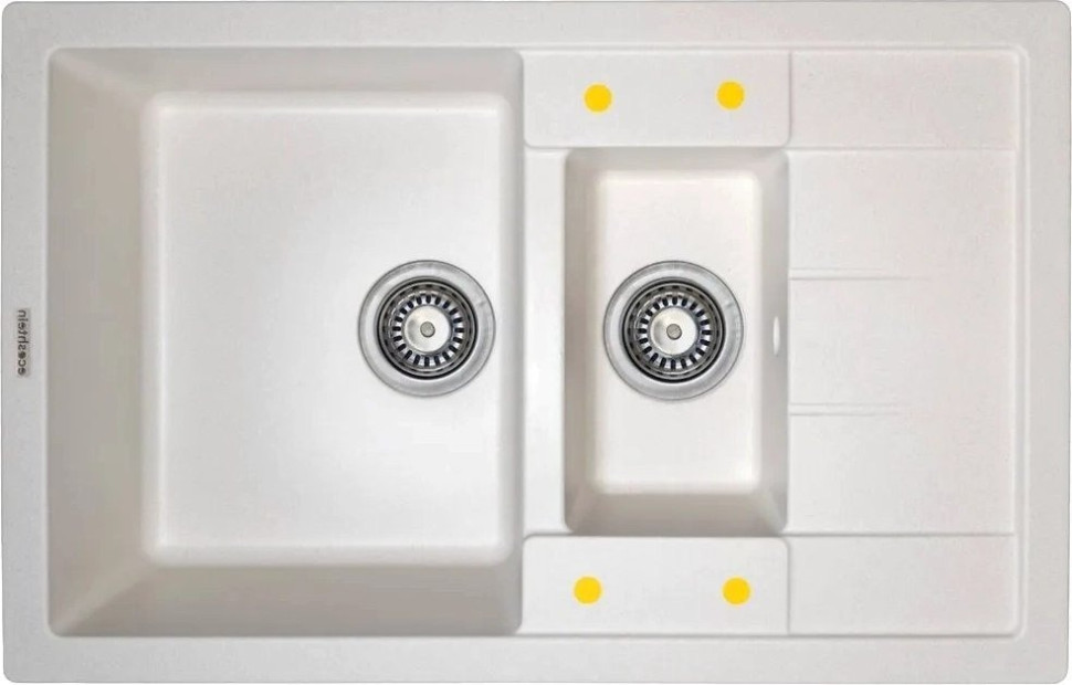 Кухонная мойка Ecoshtein Rechteck 781.5 (латте)