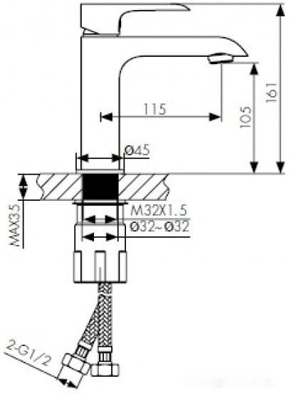 Смеситель Kaiser Nove 06011