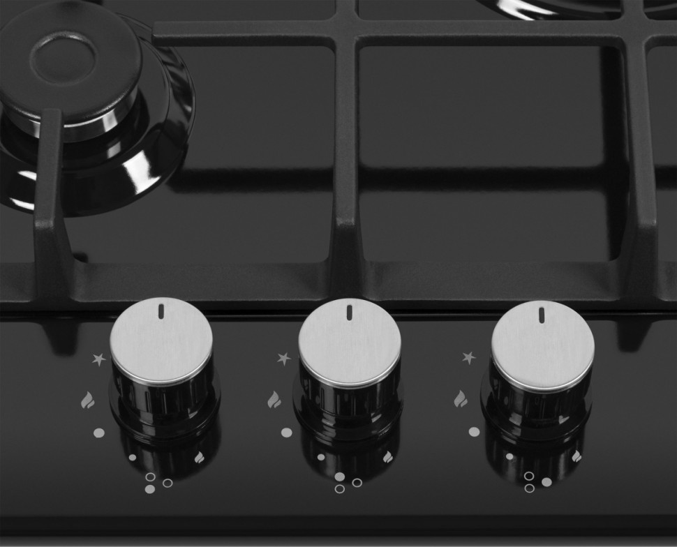 Варочная панель HOMSair HGE433TGCBK Варочная панель HOMSair HGE433TGCBK