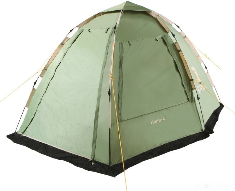 Палатка BTrace Home 4 (зеленый/песочный) Палатка BTrace Home 4 (зеленый/песочный)