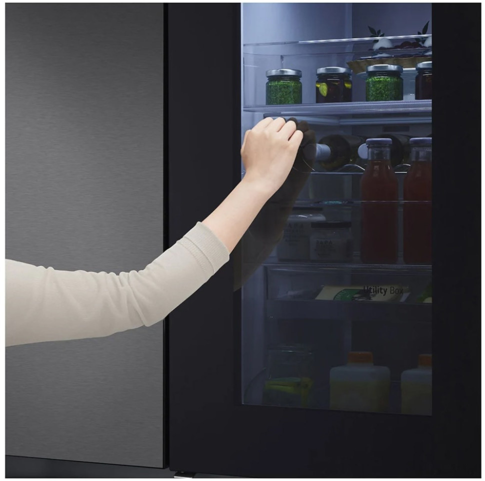 Холодильник side by side LG DoorCooling+ GC-Q257CBFC Холодильник side by side LG DoorCooling+ GC-Q257CBFC