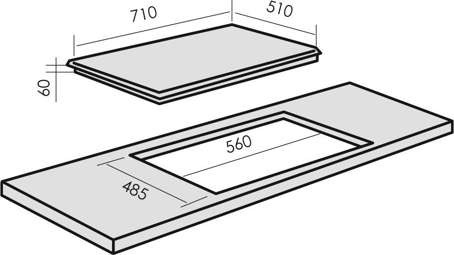 Варочная панель MBS PG-801WH