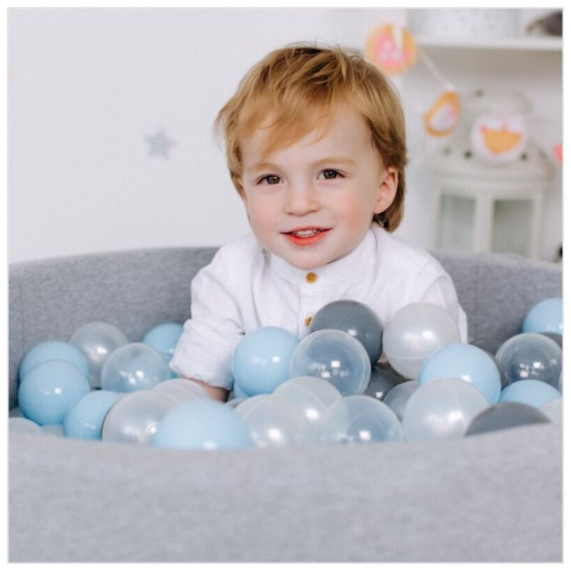 Бассейн Romana Airpool ДМФ-МК-02.53.01 (150 шариков, серый) Бассейн Romana Airpool ДМФ-МК-02.53.01 (150 шариков, серый)