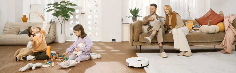 Робот-пылесос Roborock S8 (международная версия, белый) Робот-пылесос Roborock S8 (международная версия, белый)