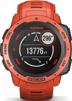 Умные часы Garmin Instinct Solar (красное пламя)