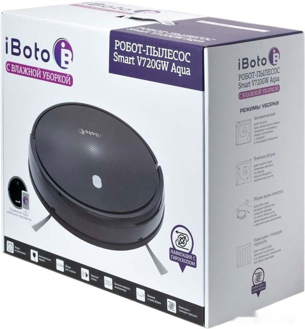 Робот-пылесос iBoto Smart V720GW Aqua Робот-пылесос iBoto Smart V720GW Aqua