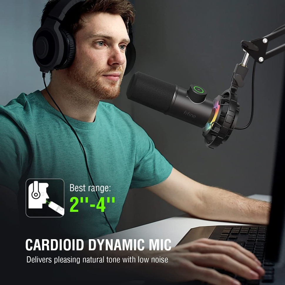 Проводной микрофон FIFINE T658 Проводной микрофон FIFINE T658
