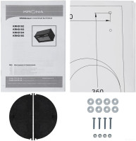 Вытяжка Krona Wermut 600 DN Black PB (черный)