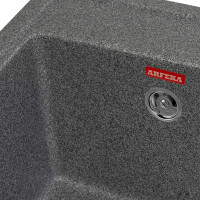 Кухонная мойка ARFEKA Quadro (темно-серый)