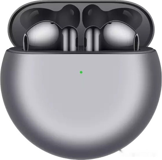 Наушники Huawei FreeBuds 4 (мерцающий серебристый) Наушники Huawei FreeBuds 4 (мерцающий серебристый)