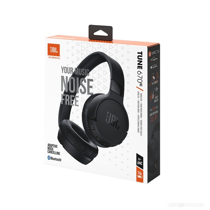 Наушники JBL Tune 670NC (черный) Наушники JBL Tune 670NC (черный)