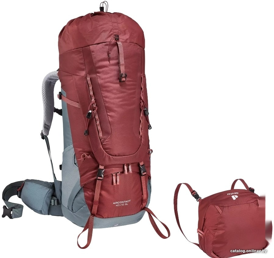 Рюкзак Deuter Aircontact 40 + 10 SL 3320021-5214 (redwood/teal)