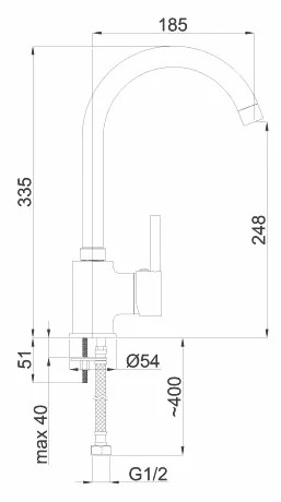 Смеситель Rubineta Ultra-33 (BR) Смеситель Rubineta Ultra-33 (BR)