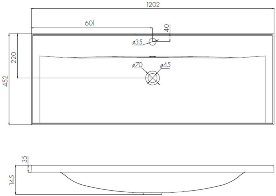 Умывальник Акватон Айрис 120 1A729631AG010 Умывальник Акватон Айрис 120 1A729631AG010