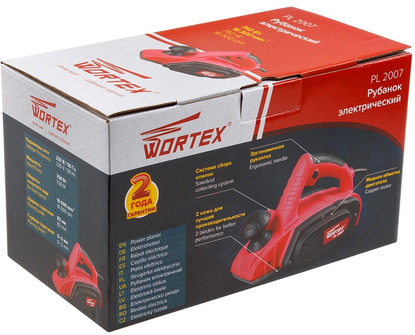 Электрорубанок Wortex PL 2007