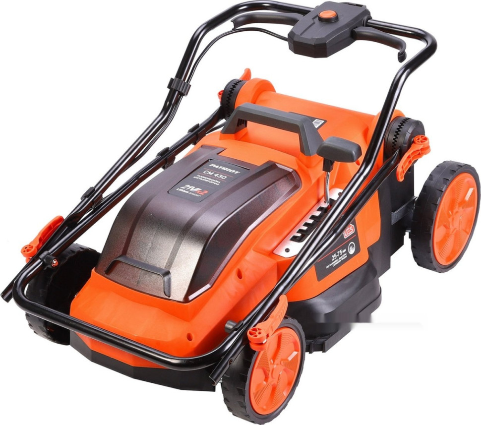 Газонокосилка Patriot CM 430 (без АКБ) Газонокосилка Patriot CM 430 (без АКБ)