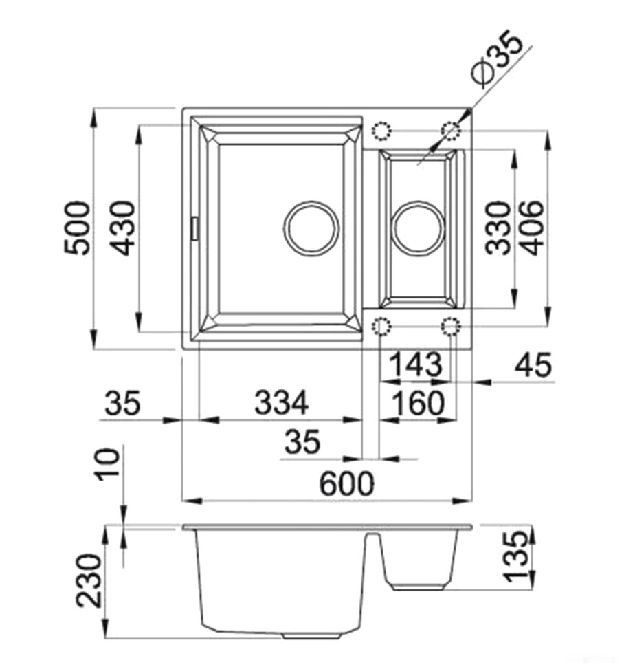 Кухонная мойка Elleci Easy 150 G43 Tortora Кухонная мойка Elleci Easy 150 G43 Tortora