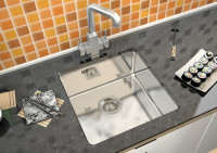 Кухонная мойка Zorg Steel Hammer SH R 4444 FILO