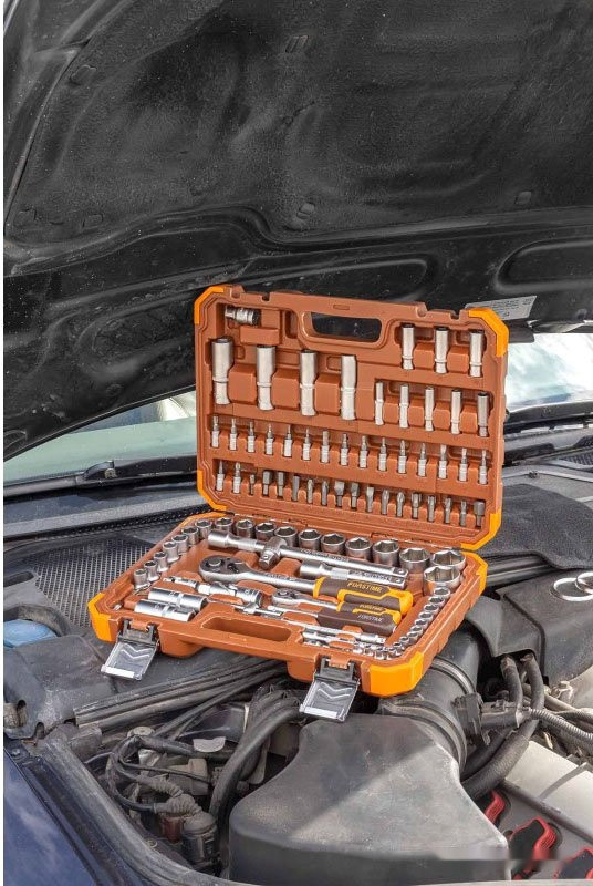 Универсальный набор инструментов Forstime FT-4941-5 (94 предмета) Универсальный набор инструментов Forstime FT-4941-5 (94 предмета)