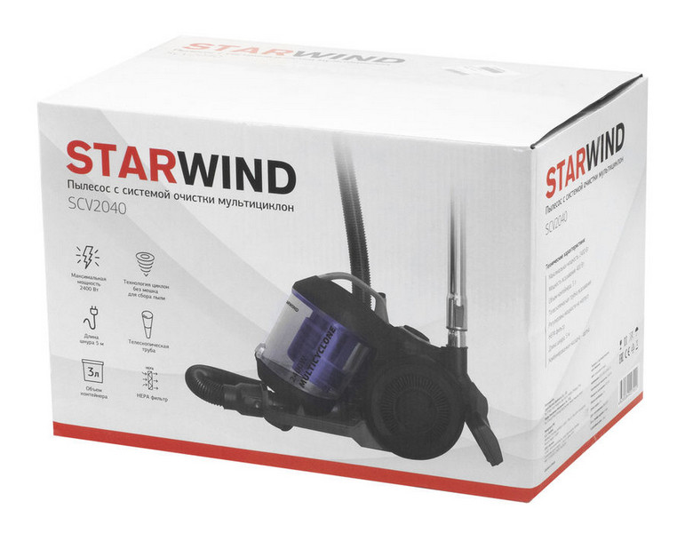 Пылесос StarWind SCV2040 Пылесос StarWind SCV2040