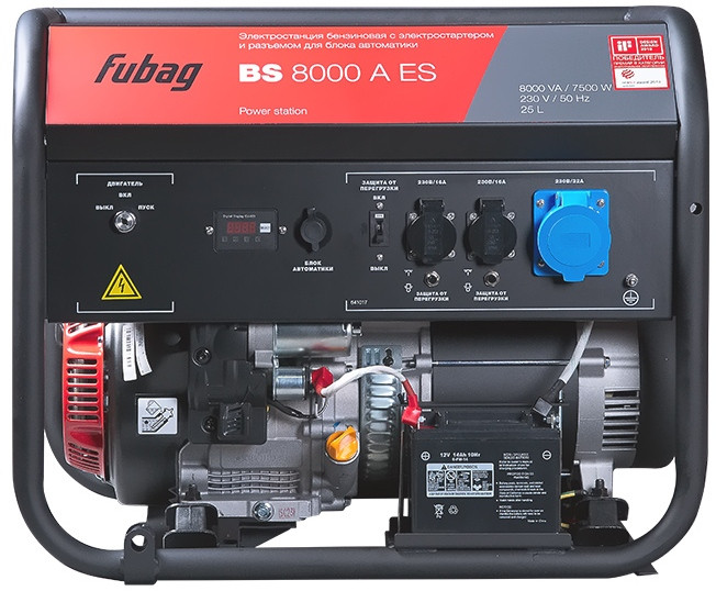 Генератор FUBAG BS 8000 A ES Генератор FUBAG BS 8000 A ES