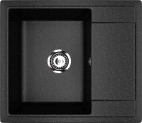 Кухонная мойка Practik PR-M 575-004 (черный оникс)