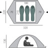 Палатка BTrace Point 3 Палатка BTrace Point 3