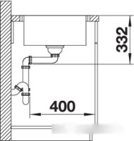 Кухонная мойка Blanco Lemis 45 S-IF Mini