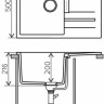 Кухонная мойка Tolero Loft TL-650 (Сафари)