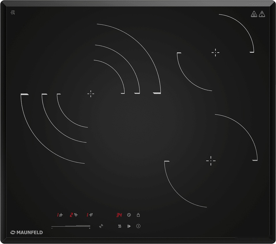 Варочная панель Maunfeld CVCE593STBK Lux