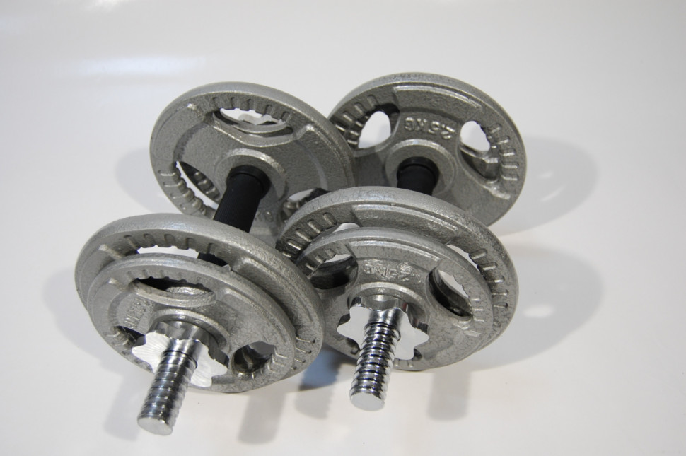 Набор гантелей Atlas Sport Хаммертон 2x9.5 кг Набор гантелей Atlas Sport Хаммертон 2x9.5 кг