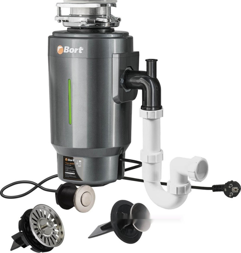 Измельчитель пищевых отходов BORT Titan 8000 Измельчитель пищевых отходов BORT Titan 8000