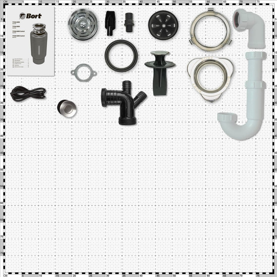 Измельчитель пищевых отходов BORT Titan 8000 Измельчитель пищевых отходов BORT Titan 8000