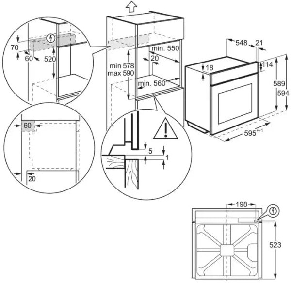 Духовой шкаф Electrolux LOE8F38X