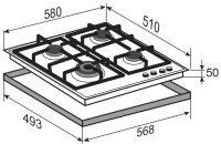 Варочная панель Zigmund &amp; Shtain G 14.6 B