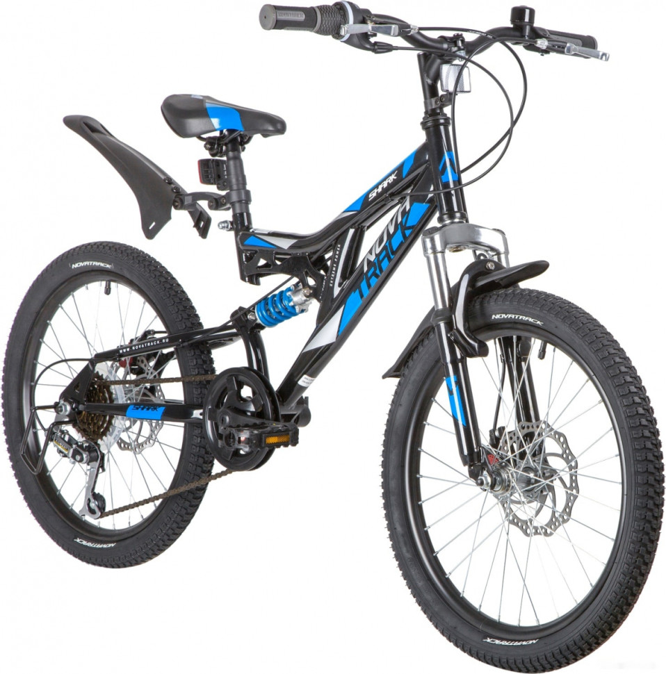 Детский велосипед Novatrack Shark 20 2020 20SS6D.SHARK.BK20 (черный) Детский велосипед Novatrack Shark 20 2020 20SS6D.SHARK.BK20 (черный)
