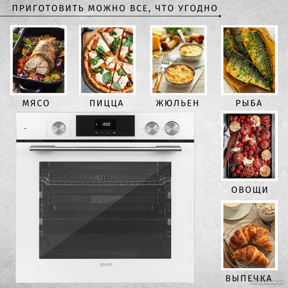 Духовой шкаф ZorG Technology BE12 (белый) Духовой шкаф ZorG Technology BE12 (белый)