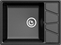 Кухонная мойка GranFest GF-V-680L (черный)