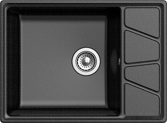 Кухонная мойка GranFest GF-V-680L (черный) Кухонная мойка GranFest GF-V-680L (черный)