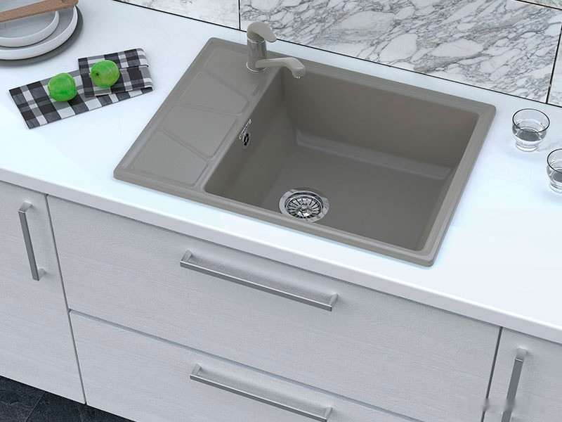 Кухонная мойка GranFest GF-V-680L (черный) Кухонная мойка GranFest GF-V-680L (черный)
