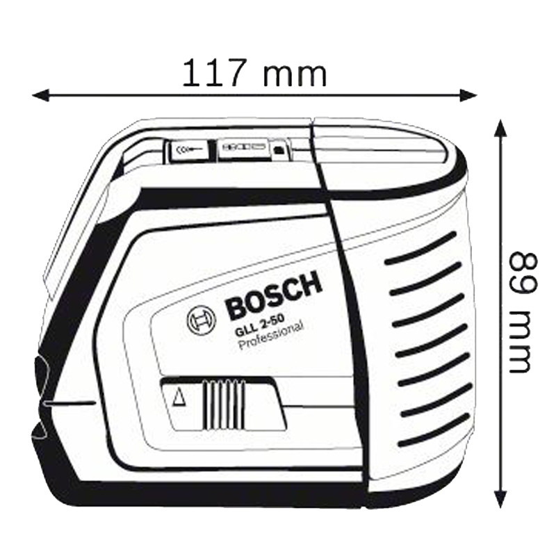 Призменный нивелир Bosch GLL 2-50 Professional