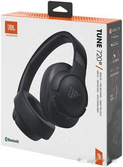 Наушники JBL Tune 720BT (черный) Наушники JBL Tune 720BT (черный)