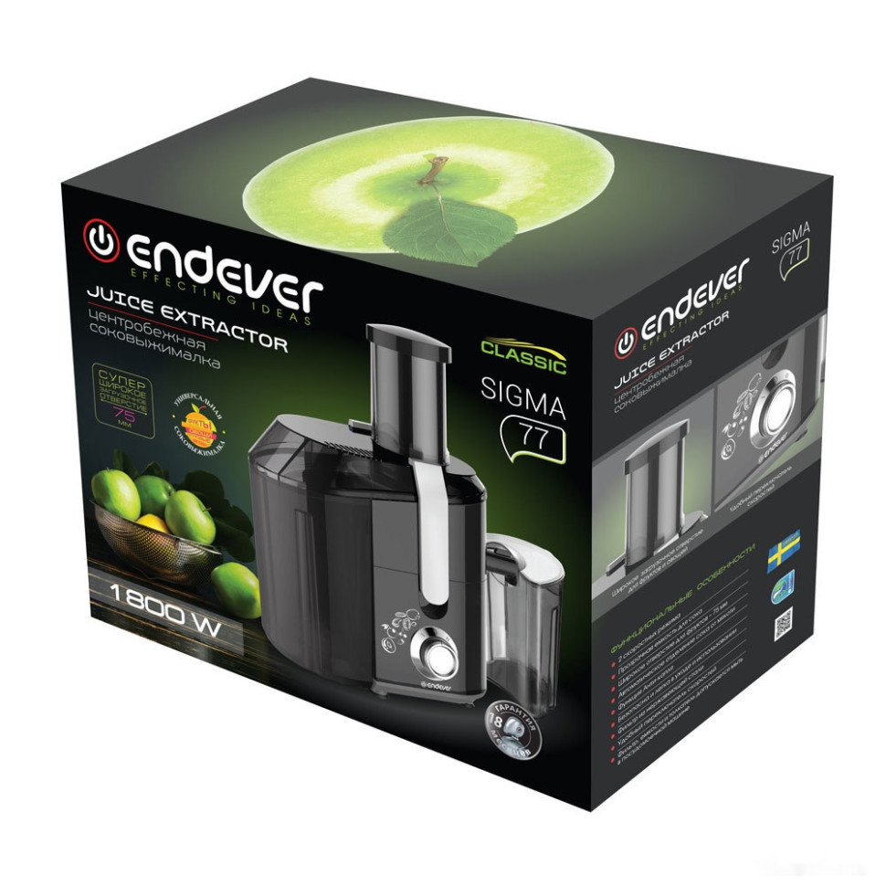 Соковыжималка Endever Sigma-77 Соковыжималка Endever Sigma-77