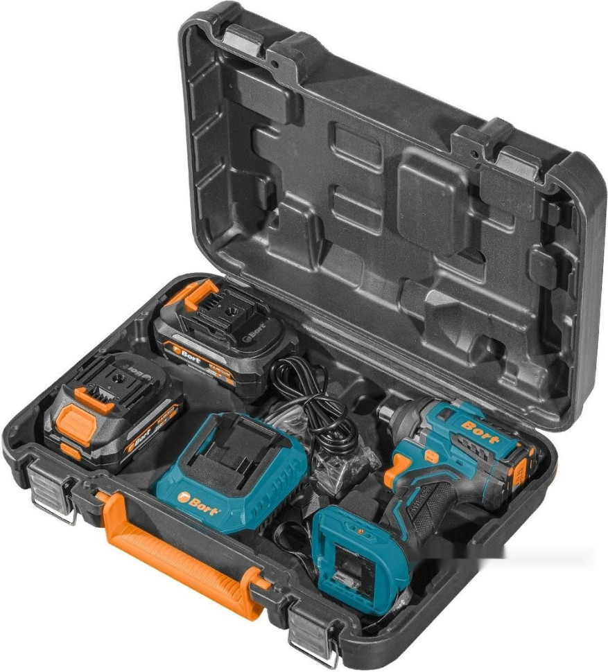 Гайковерт BORT BSR-21U 93418477 (с 2-мя АКБ, кейс) Гайковерт BORT BSR-21U 93418477 (с 2-мя АКБ, кейс)