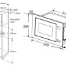 Микроволновая печь Zorg MIO251 S (черный)